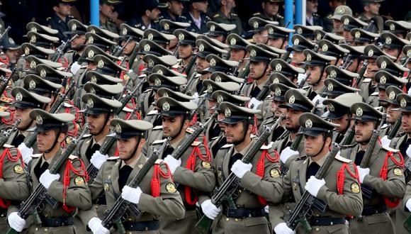 Cuerpo de los Guardianes de la Revolución de Irán. (Foto: stringer / AFP).