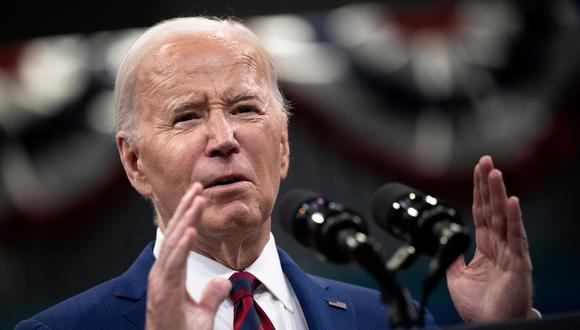 El presidente estadounidense Joe Biden (Foto de Brendan Smialowski / AFP).