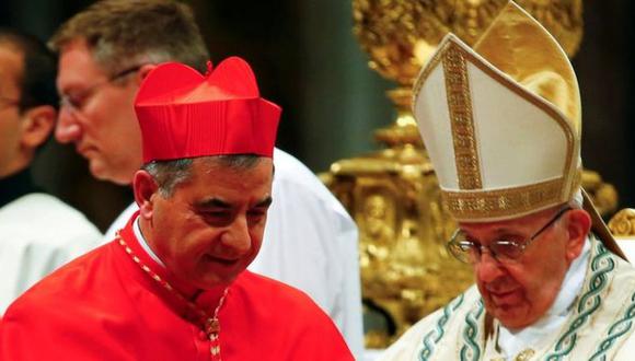 El cardenal Giovanni Angelo Becciu era un consejero cercano al Papa. (Reuters).
