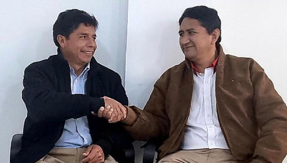 Pedro Castillo y Vladimir Cerrón son percibidos por los peruanos como los que tienen "más poder".