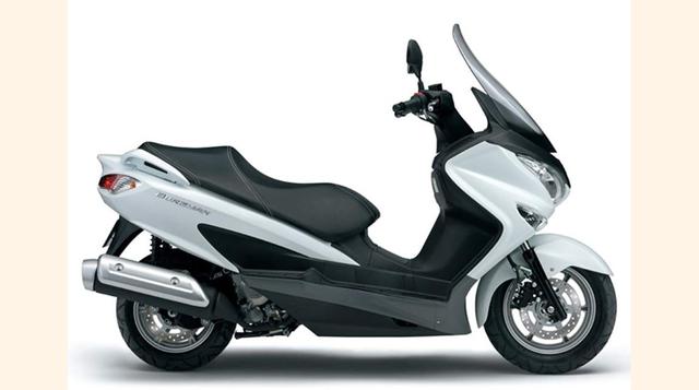 SUZUKI BURGMAN 125 ABS 2014Número uno en ventas, se renueva en versiones 125 y 200. Diseño más deportivo, menos consumo y opción frenos ABS. Precio 4.299 euros con ABS. (Foto: 20minutos)