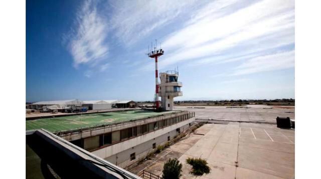 El aeropuerto internacional de Ellinikon, Atenas.