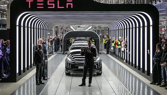 La planta de Tesla en Grüenheide es esencial para que Musk capture una mayor parte del mercado de vehículos eléctricos en expansión de Europa. (Foto: Getty)