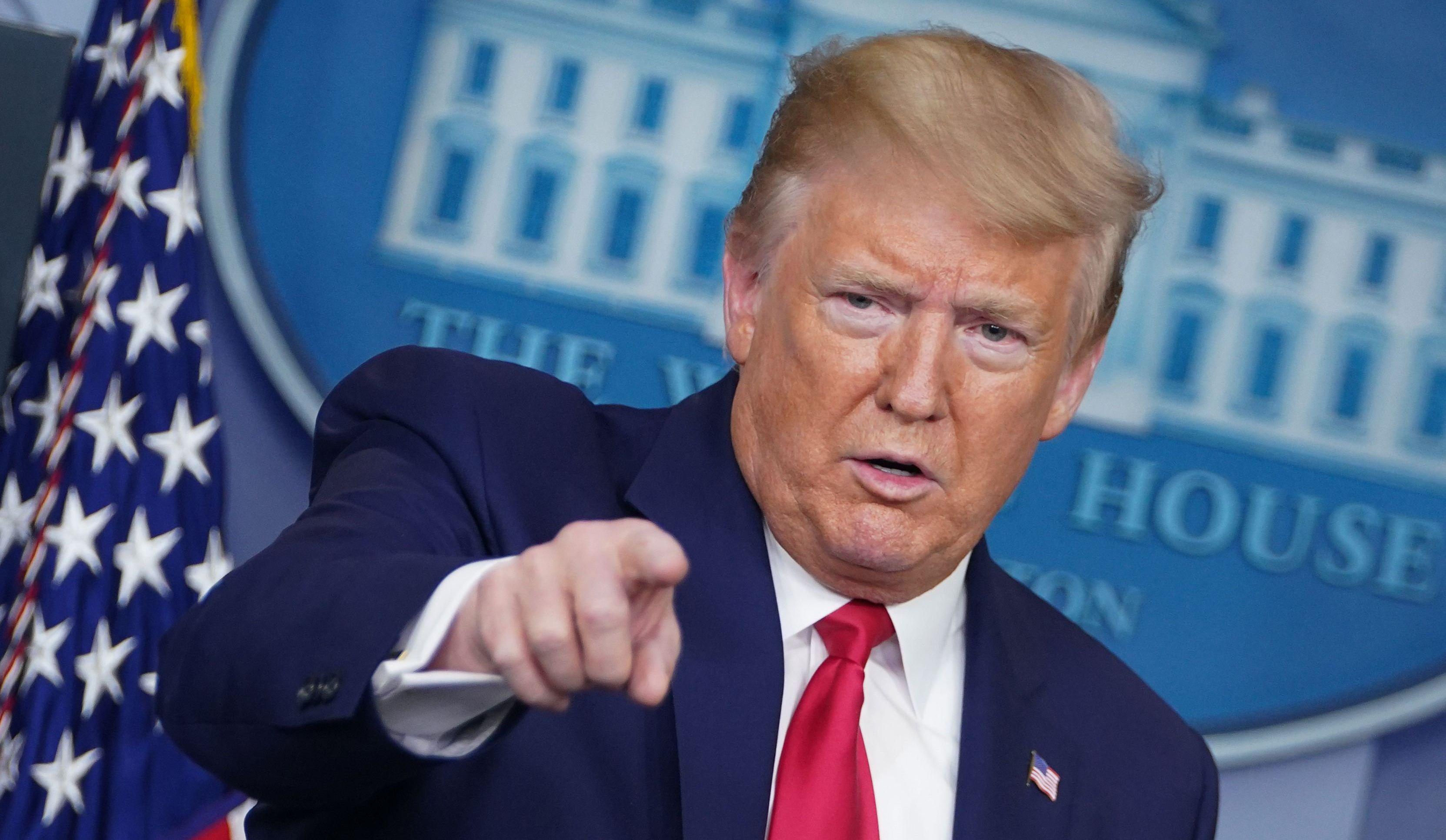 Donald Trump criticó a la OMS por su manejo sobre la crisis provocada por el coronavirus. /AFP / MANDEL NGAN).