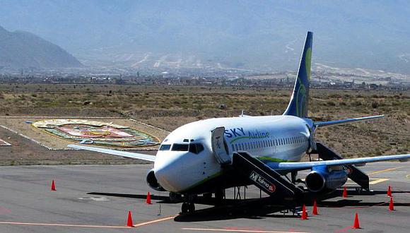 Sky suspenderá sus vuelos en Cusco y Juliaca. (Foto: GEC)