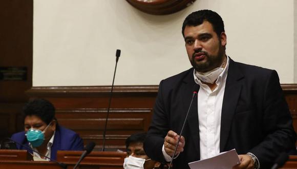 Vicepresidente Guillermo Aliaga informó que se investiga a la persona que lanzó insultos contra el presidente Vizcarra. (Foto: Congreso)