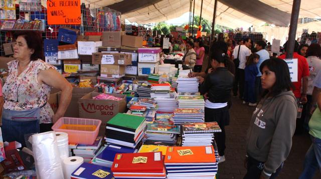 Para estos días las listas de útiles escolares ya llegaron a los padres de familia. Así, el gasto por retorno a clases supera los S/. 800 en nivel AB.