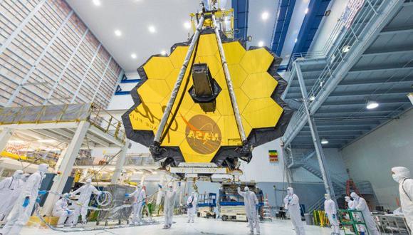 El telescopio, que recibe el nombre del antiguo administrador de la NASA James Webb, es el más sofisticado que ha construido la agencia espacial y la ESA. (Foto: Difusión)