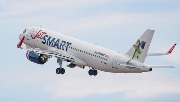 JetSmart apunta a sumar un millón de pasajeros en el primer año de operaciones. (Foto: JetSMART)