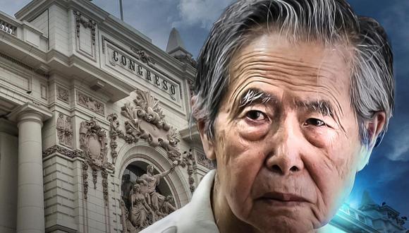 El expresidente Alberto Fujimori solicitó al Congreso que se le otorgue una pensión de más de S/15,000. Elaboración: Joel Vilcapoma (Gestión).