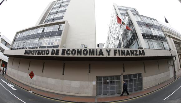 Ministerio de Economía y Finanzas (MEF). (Foto: Francisco Neyra / GEC)