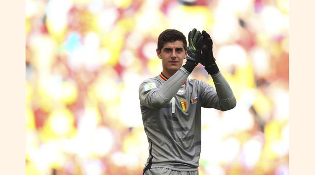 10. Thibaut Courtois, Bélgica. No ha sido nombrado como el hombre más importante de ningún partido, pero cuenta con 85.7% de disparos atajados. Una de las cifras más altas según la FIFA. (Foto: Getty Images)