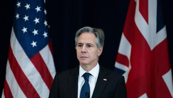 El secretario de Estado de Estados Unidos, Antony Blinken. (Foto de SAUL LOEB / AFP)