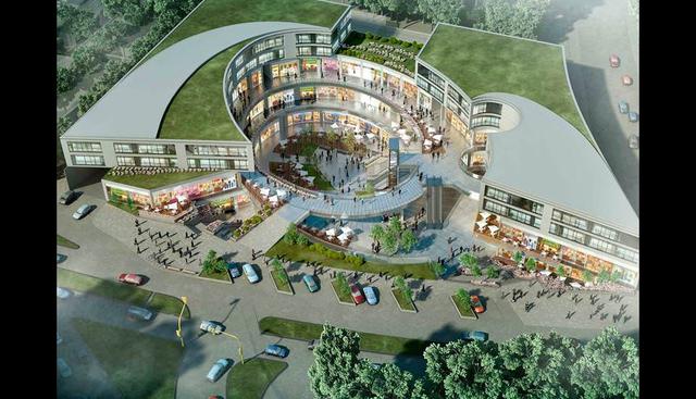 FOTO 3 |  El proyecto de Mall de Cencosud en La Molina se encuenra en un avance de 59% y alcanzará una inversión de US$ 109 millones.  Su desarrollo se da sobre un terreno de 4,291 metros ciatradps u tendrá un área arrendable de 35,700 metro. (Foto: Difusión)