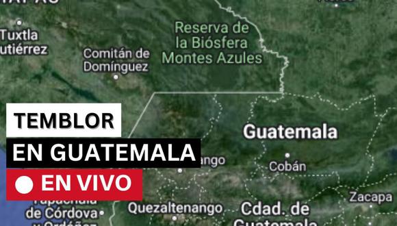 Actualización de sismicidad con hora, epicentro e intensidad de los últimos sismos en Guatemala, según el INSIVUMEH | Foto: (Composición / Google Maps)