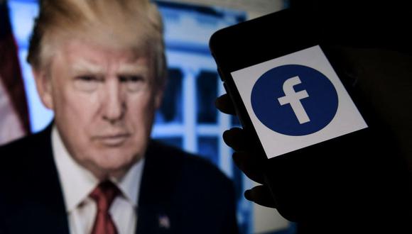 Donald Trump podrá volver a Facebook e Instagram tras decisión de Meta. (OLIVIER DOULIERY / AFP).