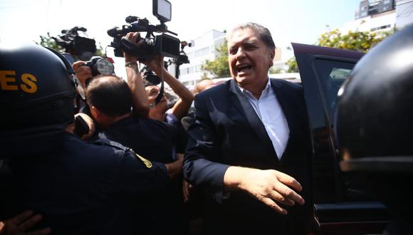 El ex presidente fue citado para rendir su manifestación por la denuncia de una presunta interceptación telefónica. (Foto: Jesús Saucedo / GEC)