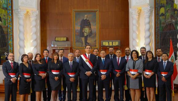 Foto 1 | Gabinete Vizcarra.