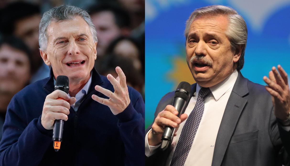 Mauricio Macri y Alberto Fernández. (Foto: EFE)