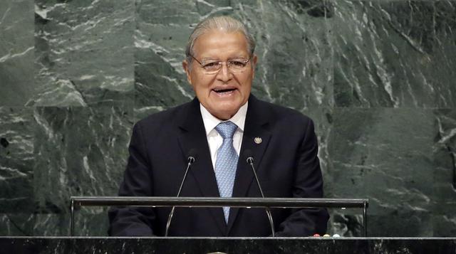 Salvador Sánchez Cerén: El profesor y político salvadoreño gobierna su país con 72 años de edad. (Foto: AP)