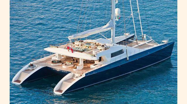 Hemisphere. Con una silueta distintiva, este yate de 44 metros llama necesariamente la atención. Estará disponible en Nueva Zelanda. (Foto: telegraph)
