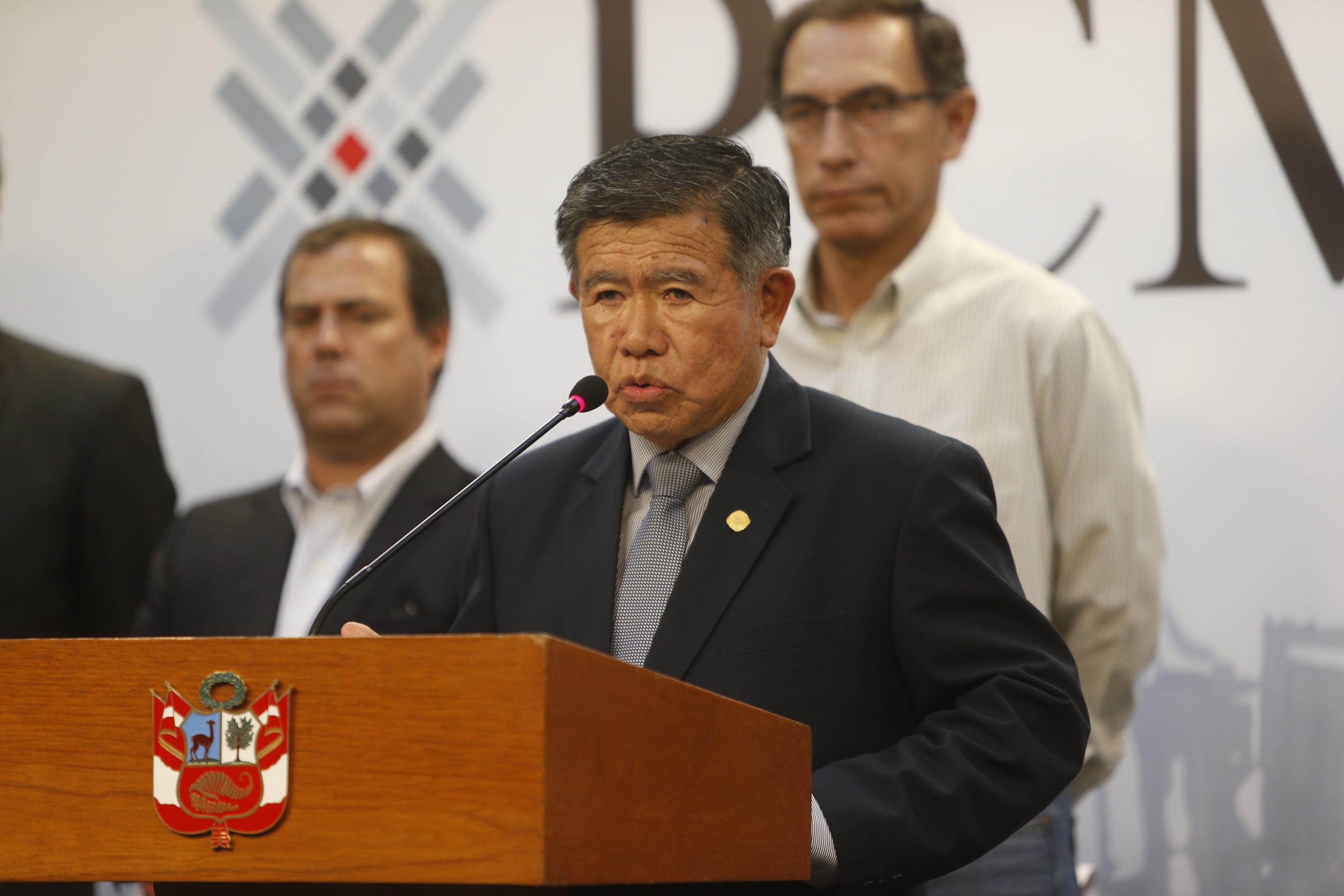 Nelson Chui, director ejecutivo de la Autoridad para la Reconstrucción con Cambios (ARCC). (Foto: GEC)