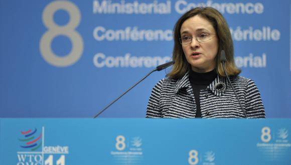 Presidenta del Banco Central de Rusia, Elvira Nabiullina. (Foto: AP)