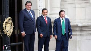 Ollanta Humala se reunió con Alan García y Alejandro Toledo por fallo de La Haya