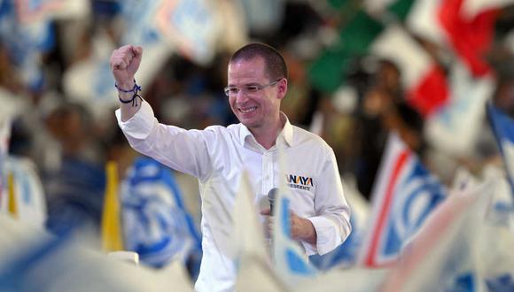 Ricardo Anaya, candidato en México. (Foto: AFP)