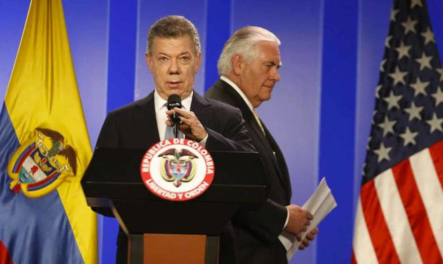 FOTO 5 |El secretario de Estado de Estados Unidos, Rex Tillerson, continuó en Colombia su visita a países de la región. Por otra parte, un grupo de senadores estadounidenses solicitó al Departamento de Estado que presione al gobierno de Haití para cerrar un orfanato donde varios menores adoptados por familias de Estados Unidos sufrieron presuntos abusos sexuales. (Foto: AP)