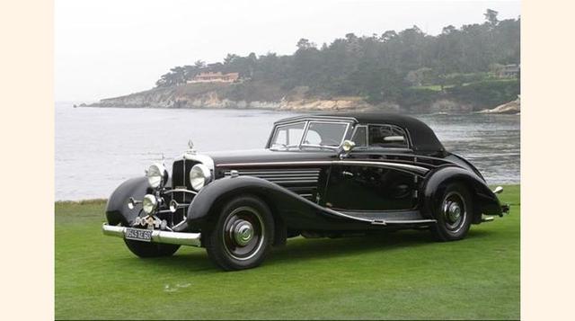 Maybach Zeppelin, perteneció a Jorge II de Grecia, el hijo del rey Constantino I de Grecia y Sofía de Prusia. Jorge II guardó uno de los vehículos más llamativos de los años 30, este Maybach Zeppelin. Adoptó el hombre de Zeppelin por los 3.000 kg que pesa