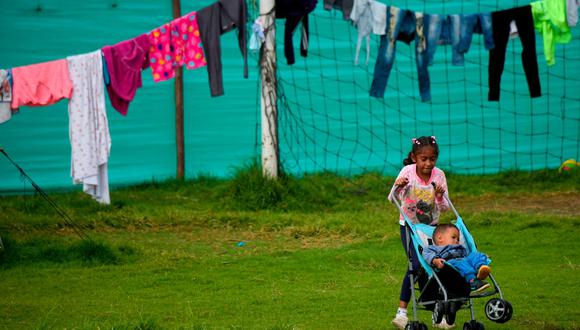 Niños venezolanos. (AFP).