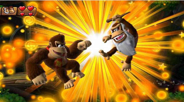 Cranky Kong ha sido un clásico en los últimos Donkey Kong Country. Nintendo tiene su propia categoría de juegos de plataformas para jugadores “hardcore” con Donkey Kong Country más complicada que Super Mario.