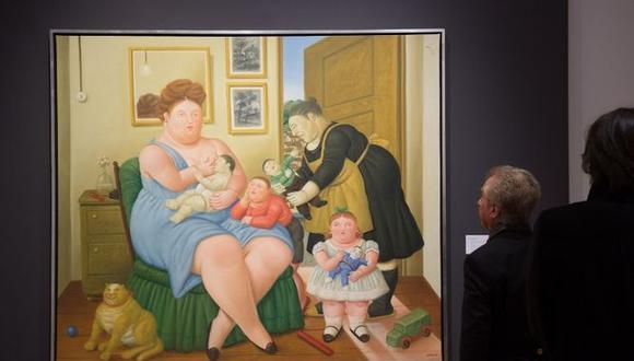 La casa Christie's subastó el martes y este miércoles un lote de obras de artistas latinoamericanos por US$ 16.6 millones, y un óleo de Fernando Botero se convirtió en el más cotizado.