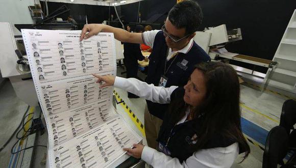 El JNE tiene hasta el 18 de noviembre para aprobar el padrón de electores que participarán en las elecciones congresales de enero del 2020 (Foto: ONPE)