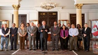 Gabinete ministerial expresa "respaldo incondicional" a gestión de Ana Jara