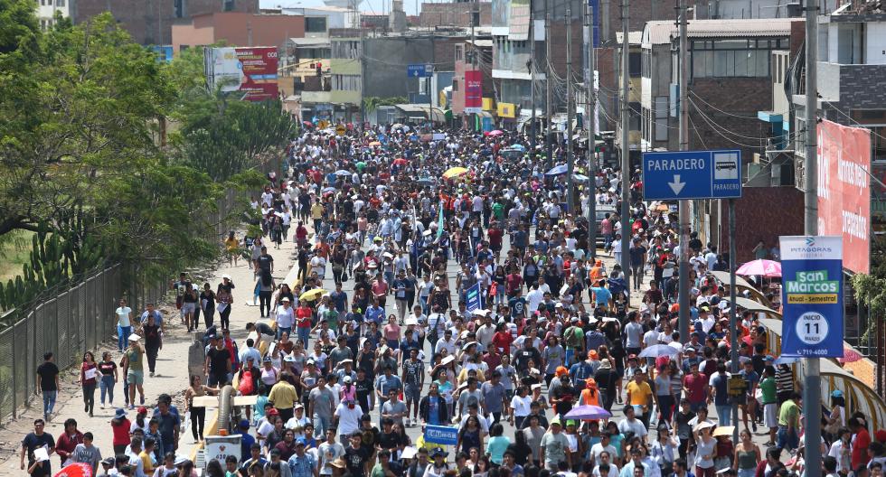 Las autoridades de San Marcos en reunión con representantes del Ministerio de Salud (Minsa) optaron por postergar el inicio de clases para el ciclo académico 2020-I hasta el lunes 30 de marzo. (Foto: GEC)