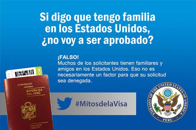 Foto 4 | Muchos de los solicitantes tienen familiares y amigos en los Estados Unidos. Esto no es necesariamente un factor de descalificación para obtener una visa.