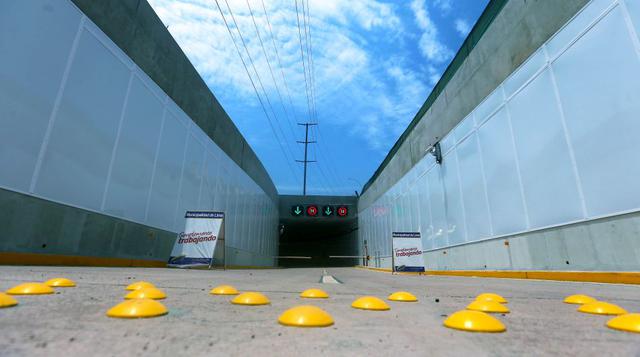 El nuevo túnel cuenta con un sistema de drenaje automático en caso de aniegos o de lluvias intensas como las que que últimamente ha estado recibiendo la ciudad. Además se mejoran los mecanismos antiincendios y de vigilancia con monitores de circuito cerra