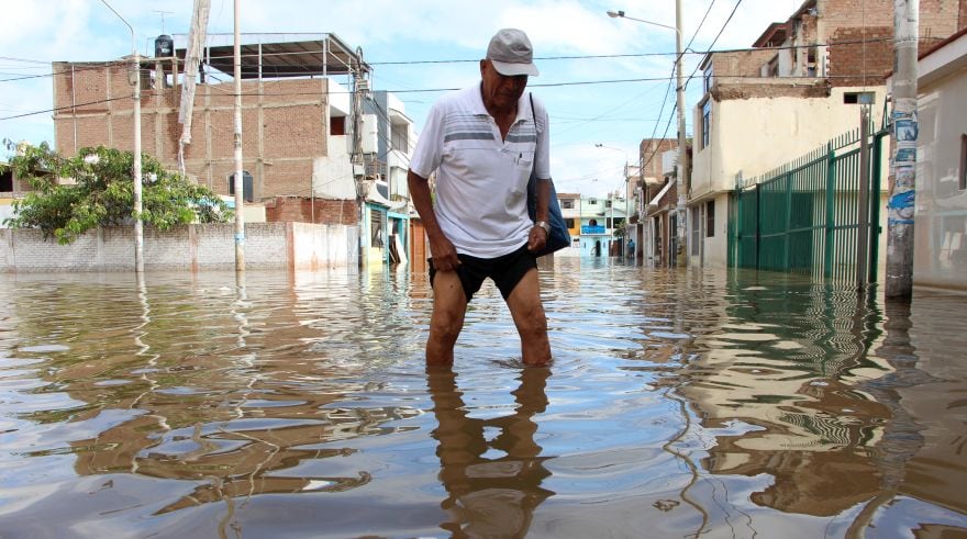 Alcaldesa de Chiclayo: Colapsó el sistema de alcantarillado por intensas lluvias