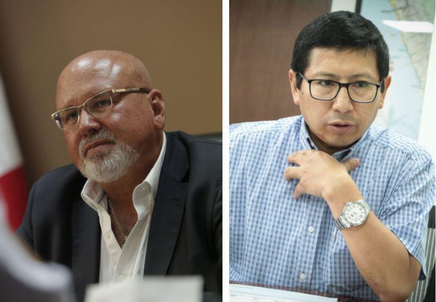 Carlos Bruce y Edmer Trujillo. (Foto: GEC)