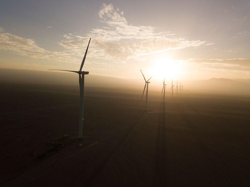 El nuevo parque eólico de Enel se construyó en aproximadamente un año y comprende 42 aerogeneradores. (Foto: Difusión)