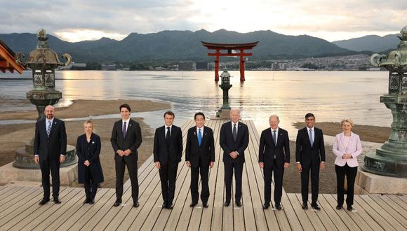 La llamada ha durado unos 40 minutos e incluido a los ministros del Grupo de los Siete, formado por Japón, Estados Unidos, Canadá, Francia, Italia, Alemania y Reino Unido. (Foto: AFP)
