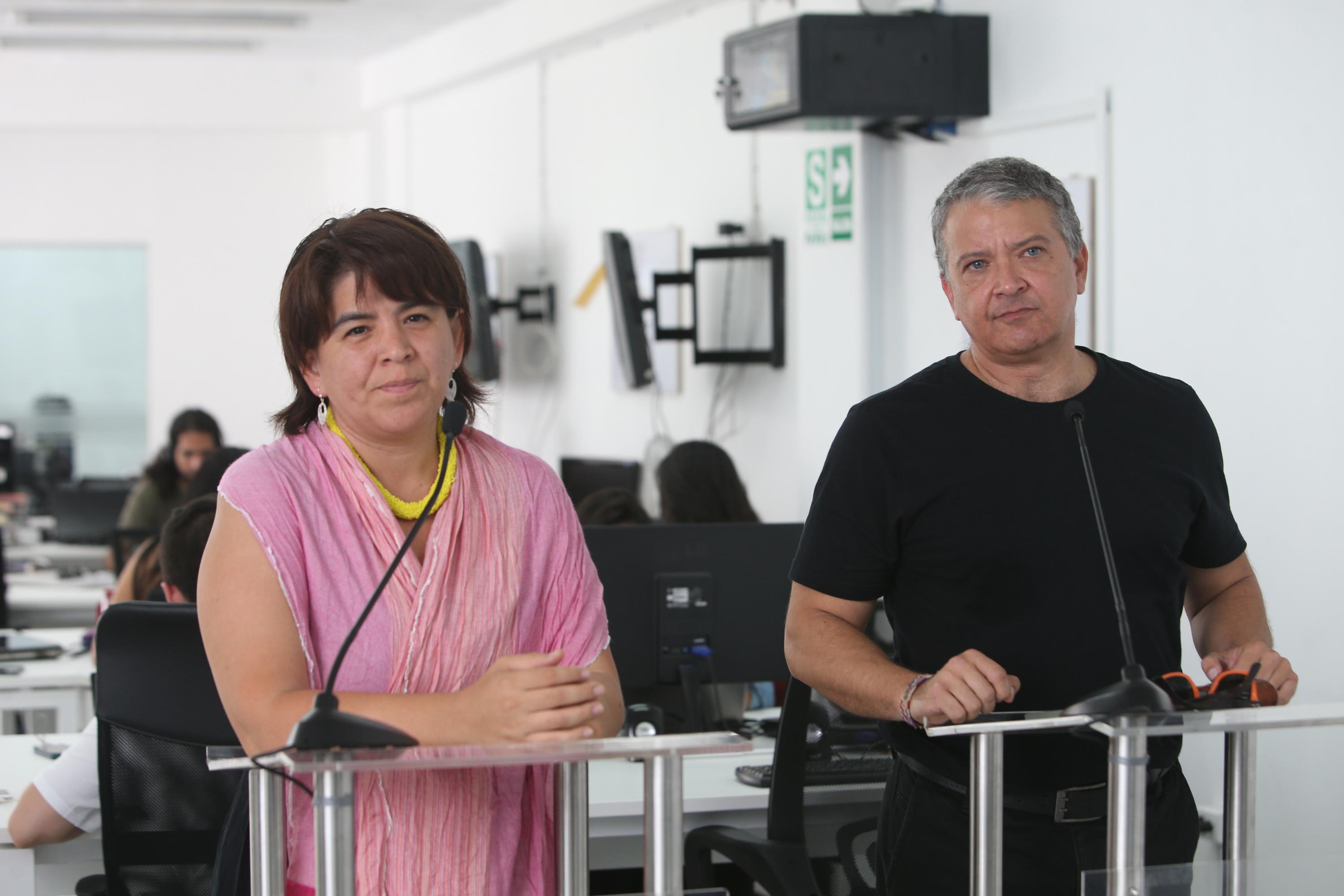 Paola Ugaz y Pedro Salinas