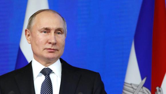 El presidente de Rusia Vladimir Putin. (Mikhail Klimentyev, Sputnik, Kremlin Pool Photo via AP).