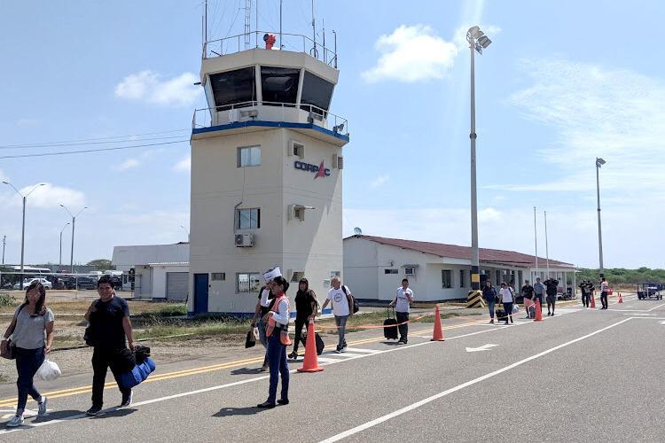 Se mejorará la pista de aterrizaje, que tiene una longitud de 2500 y un ancho de 45 metros. (Foto: MTC)
