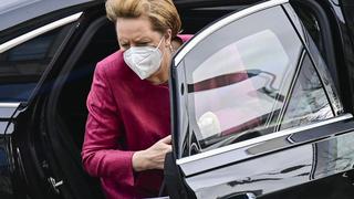 Angela Merkel recibe su primera dosis de vacuna AstraZeneca contra el coronavirus