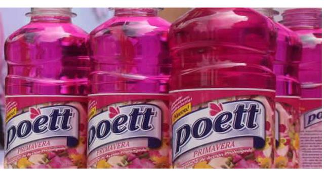 Poett. La marca de limpiadores tiene el puesto ocho en la categoría de cuidados del hogar.