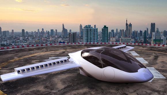 Este futurista jet 100% eléctrico despegará y aterrizará de forma vertical y también podrá ser conducido como un coche