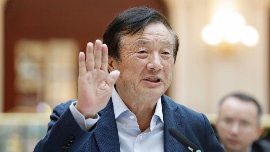 Ren Zhengfei, fundador de Huawei. (AFP)